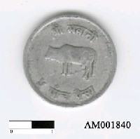 藏品(尼泊爾硬幣)的圖片